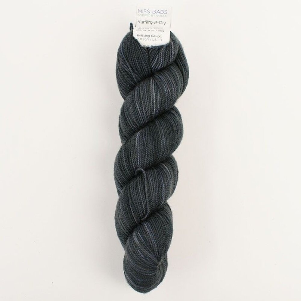 Miss Babs Yummy 2-Ply Superwash Merino Wool Fingering Yarn 400 Yd Gomez Colorway